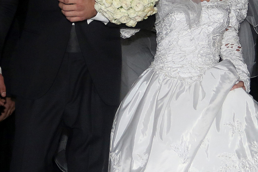 Veljko i Bogdana zavetovali su se na večnu ljubav u Hramu Svetog Save! Slike sa ceremonije diraju pravo u srce! (foto)