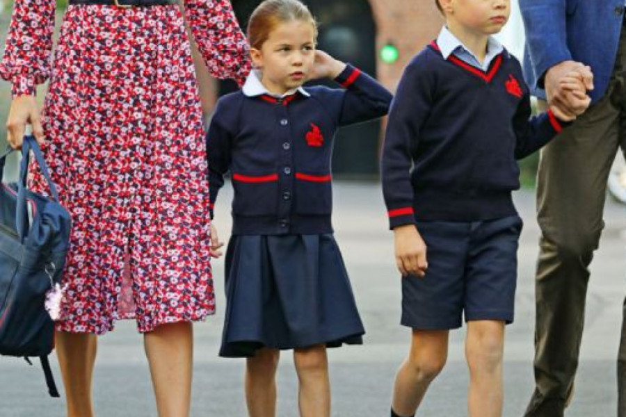 Princeza Šarlota KREĆE U PRVI RAZRED, evo kako će biti upisana u dnevniku i zašto (foto)
