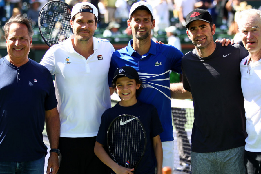 Novak NAPRAVIO SPEKTAKL u Indijan Velsu uz teniske legende (foto/video)