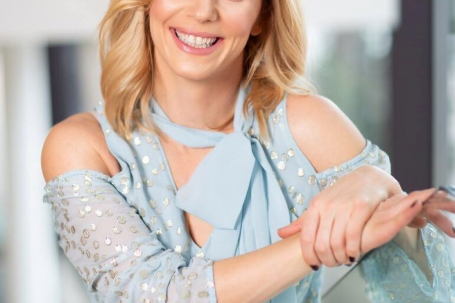 Nataša Miljković zbog "bejbi buma" stigla u "Novi dan" Nataša Miljković zbog "bejbi buma" stigla u "Novi dan"