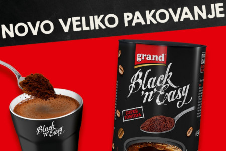 Novo veliko pakovanje Black’n’Easy kafe Novo veliko pakovanje Black’n’Easy kafe
