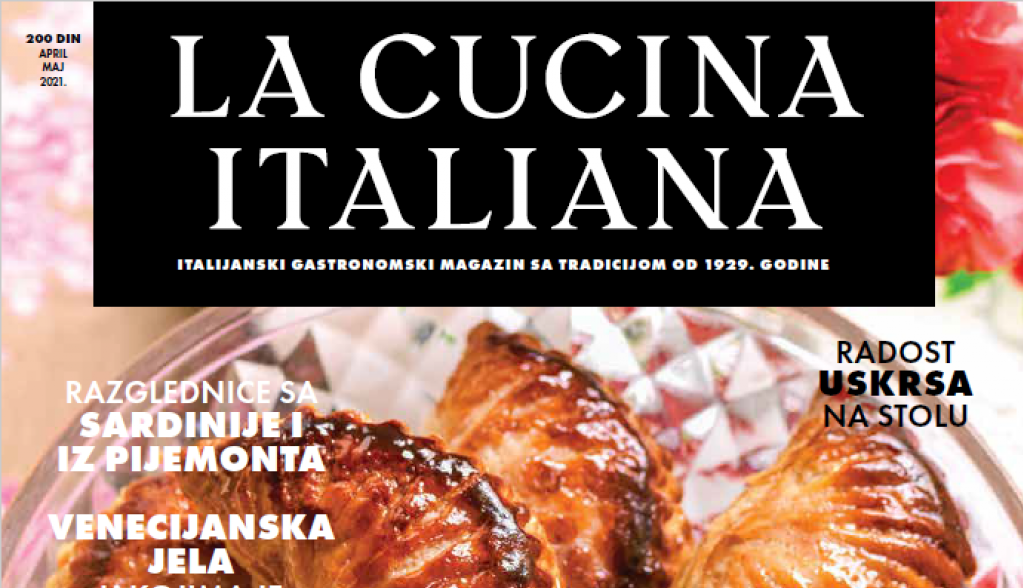 LA CUCINA ITALIANA - harmonija ukusa na trpezi dekorisanoj prolećem LA CUCINA ITALIANA - harmonija ukusa na trpezi dekorisanoj prolećem