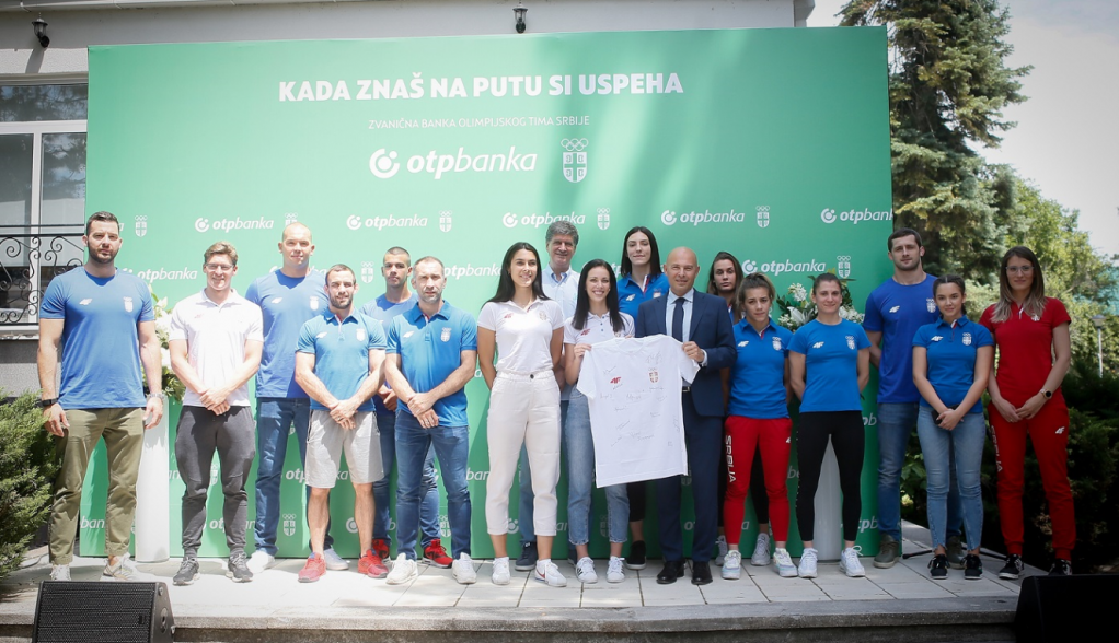 Zajednički događaj OTP banke i Olimpijskog komiteta Srbije - Najveće okupljanje olimpijaca pre odlaska u Tokio Zajednički događaj OTP banke i Olimpijskog komiteta Srbije - Najveće okupljanje olimpijaca pre odlaska u Tokio