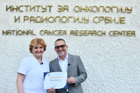 NIS podržao Institut za onkologiju i radiologiju Srbije