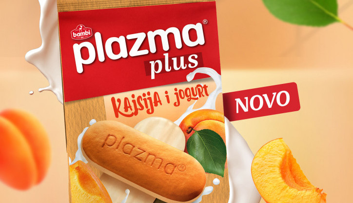 PLAZMA PLUS NOVI UKUS - Probajte osvežavajuću kombinaciju kajsije i jogurta PLAZMA PLUS NOVI UKUS - Probajte osvežavajuću kombinaciju kajsije i jogurta