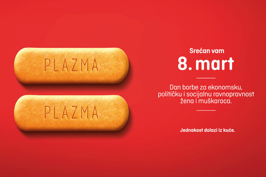 Plazma poziva na ravnopravnost polova jer #jednakostdolaziizkuće