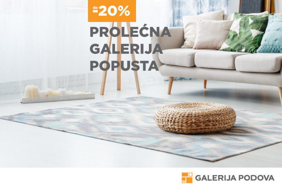 Prolećna galerija popusta do -20%!