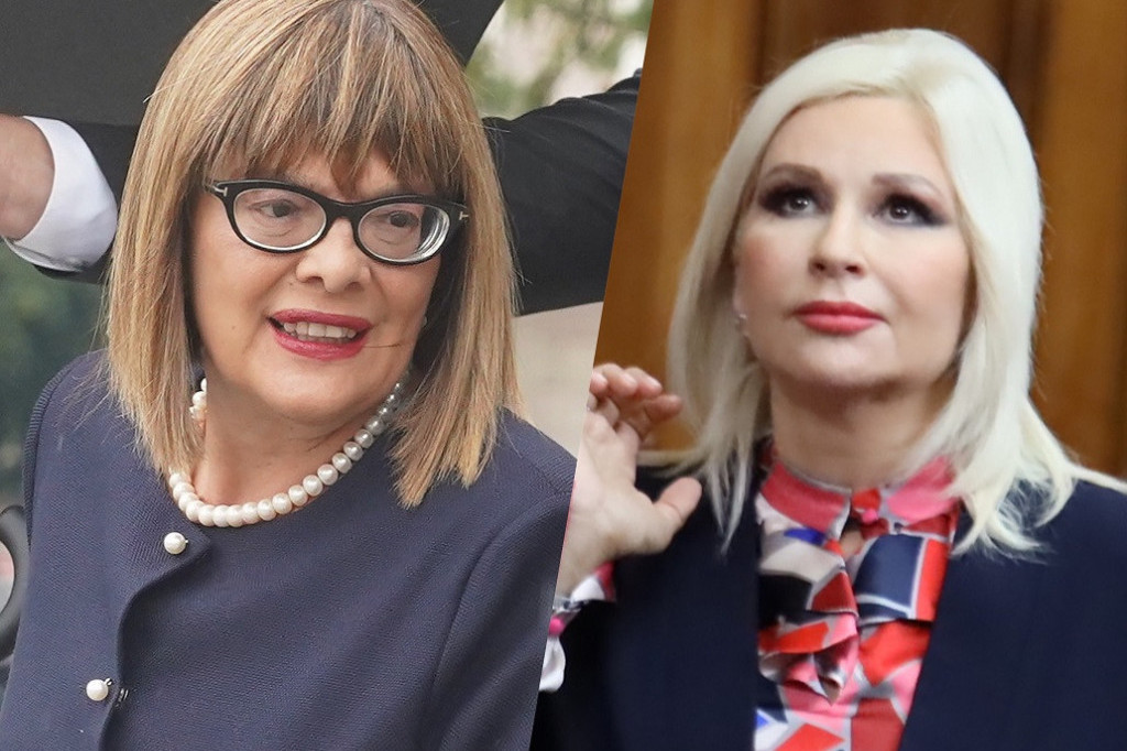 Modni okršaj u skupštini: Maja Gojković i Zorana Mihajlović u skoro identičnim kombinacijama, koja je bolja? (FOTO) Modni okršaj u skupštini: Maja Gojković i Zorana Mihajlović u skoro identičnim kombinacijama, koja je bolja? (FOTO)