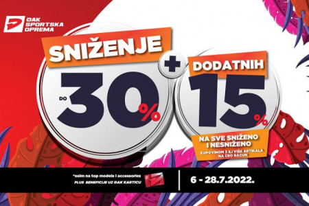 Ovog leta izgledajte zanosno u Đak Sport outfitima