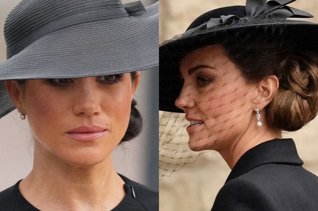 Modni okršaj Kejt Midlton i Megan Markl na kraljičinoj sahrani! Ko je ovde koga iskopirao? (FOTO) Modni okršaj Kejt Midlton i Megan Markl na kraljičinoj sahrani! Ko je ovde koga iskopirao? (FOTO)