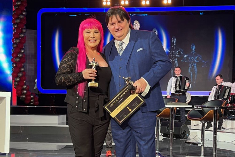 Oskar za Zoricu: Brunclikova dobila priznanje za koncert godine Oskar za Zoricu: Brunclikova dobila priznanje za koncert godine