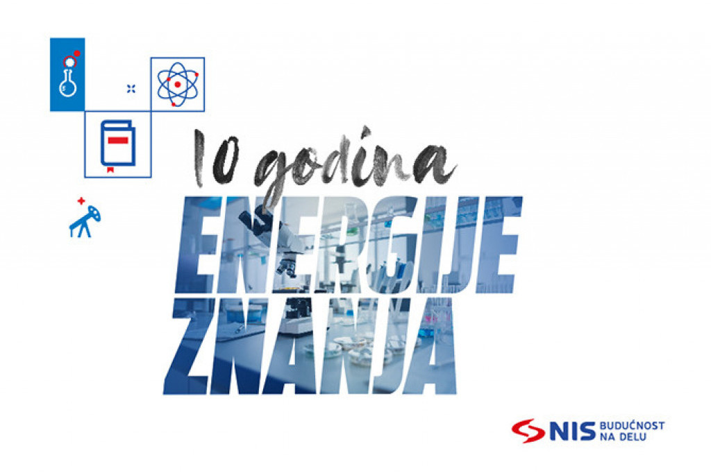 Jubilarna godina programa „Energija znanja“: NIS deset godina uz mlade talente Srbije Jubilarna godina programa „Energija znanja“: NIS deset godina uz mlade talente Srbije