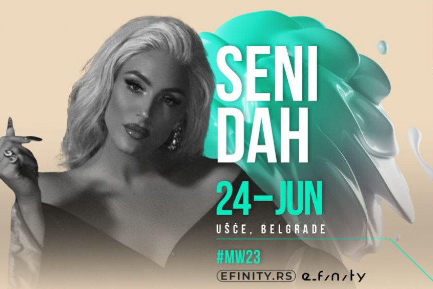 Senidah spremna za spektakl na festivalu Belgrade Music Week!