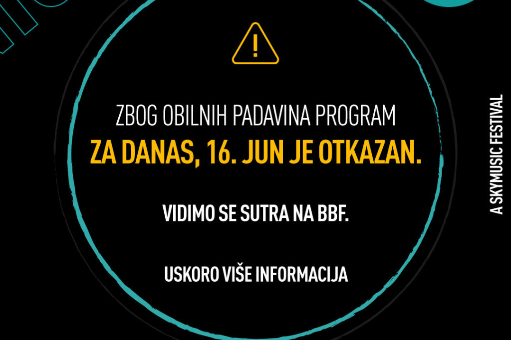 Belgrade Beer Fest, zbog obilnih kiša ODLAŽE SE ZA JOŠ JEDAN DAN, START POMEREN ZA SUTRA