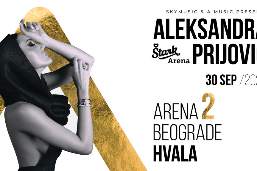 Ekskluzivno: Aleksandra Prijović osvaja Arenu DVA PUTA! Saznajte sve o spektakularnoj konferenciji za medije održanoj u Štark Areni
