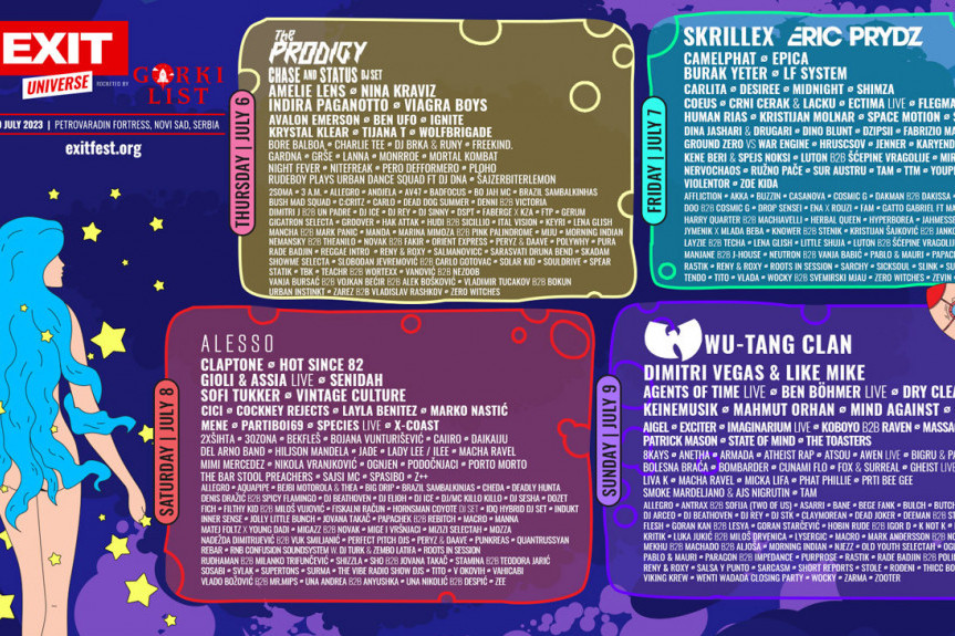 Najvažnije informacije na jednom mestu:  Sve je spremno za EXIT 2023! Najvažnije informacije na jednom mestu:  Sve je spremno za EXIT 2023!