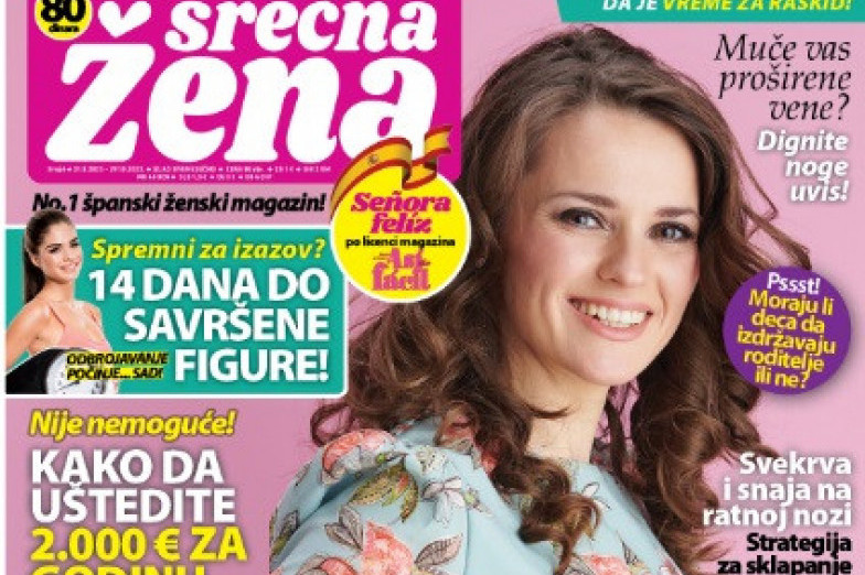 Na kioscima je "Srećna žena”: Više od 250 praktičnih saveta za samo 80 dinara! Na kioscima je "Srećna žena”: Više od 250 praktičnih saveta za samo 80 dinara!
