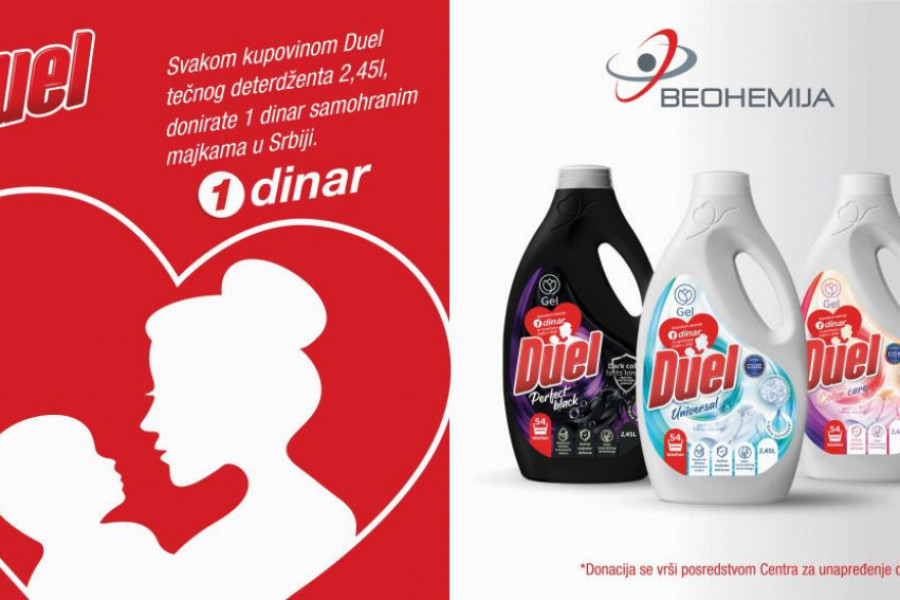 „DUEL 1 dinar” - podrška za samohrane majke u Srbiji „DUEL 1 dinar” - podrška za samohrane majke u Srbiji