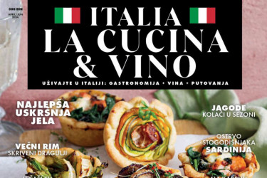 U prodaji: Novi, prolećni, broj magazina La Cucina & Vino U prodaji: Novi, prolećni, broj magazina La Cucina & Vino