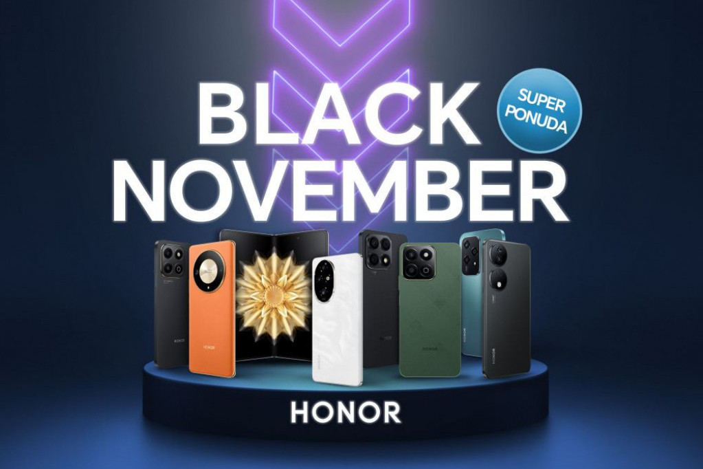 Iskoristite sjajne popuste na HONOR uređaje tokom novembra meseca Iskoristite sjajne popuste na HONOR uređaje tokom novembra meseca