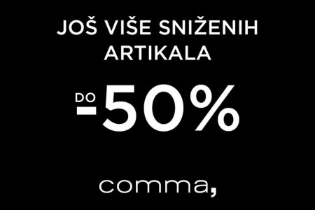 VEST KOJA SE NE PROPUŠTA: U Comma radnjama i na soliver.rs sniženja dostižu neverovatnih -50%! VEST KOJA SE NE PROPUŠTA: U Comma radnjama i na soliver.rs sniženja dostižu neverovatnih -50%!