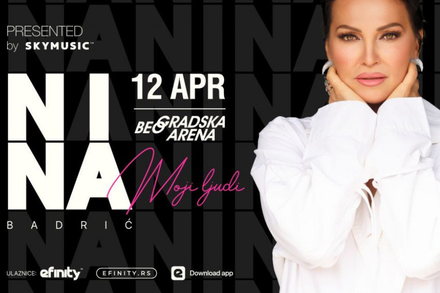 Nina Badrić na korak od rasprodate Arene! Kapaciteti gotovo popunjeni, nestaju i poslednje ulaznice za pop koncert godine! Nina Badrić na korak od rasprodate Arene! Kapaciteti gotovo popunjeni, nestaju i poslednje ulaznice za pop koncert godine!