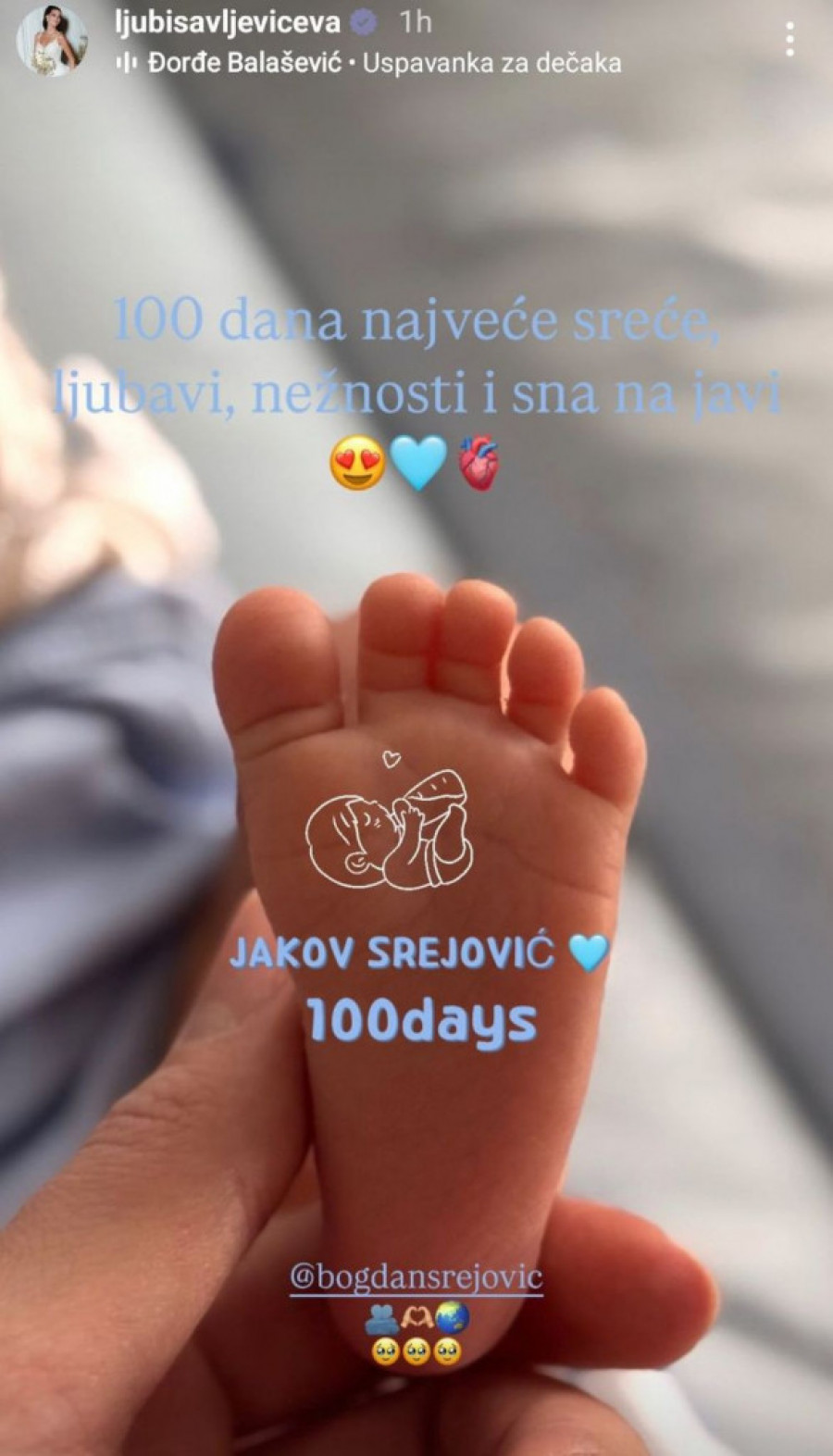Stotinu razloga za osmeh: Poseban datum u domu Jovane i Bogdana Srejovića (FOTO)