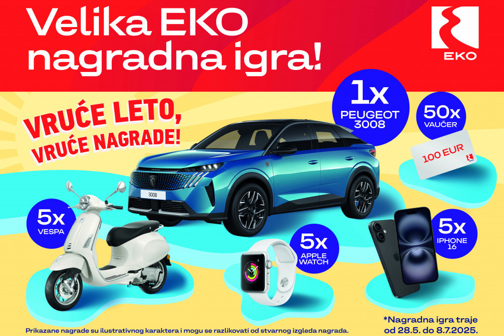 Velika nagradna igra - EKO Serbia pretvara pauze za sipanje goriva u avanture