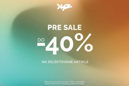 Evo šta sve možete da pronađete u XYZ Fashion Store na PRE-SALE akciji