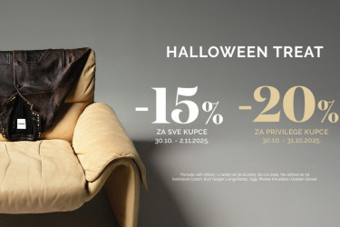 Halloween Treat u XYZ-u je prava prilika za diskretan luksuz po sniženim cenama Halloween Treat u XYZ-u je prava prilika za diskretan luksuz po sniženim cenama