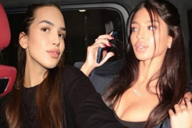 Najbolje drugarice: Hana Ikodinović i Đina Džinović uživaju u Beogradu VIDEO