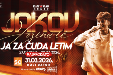 PONOVO REDOVI ZA JAKOVA: Beograd u znaku mlade muzičke zvezde čiji se koncerti u Sava Centru čekaju sa nestrpljenjem