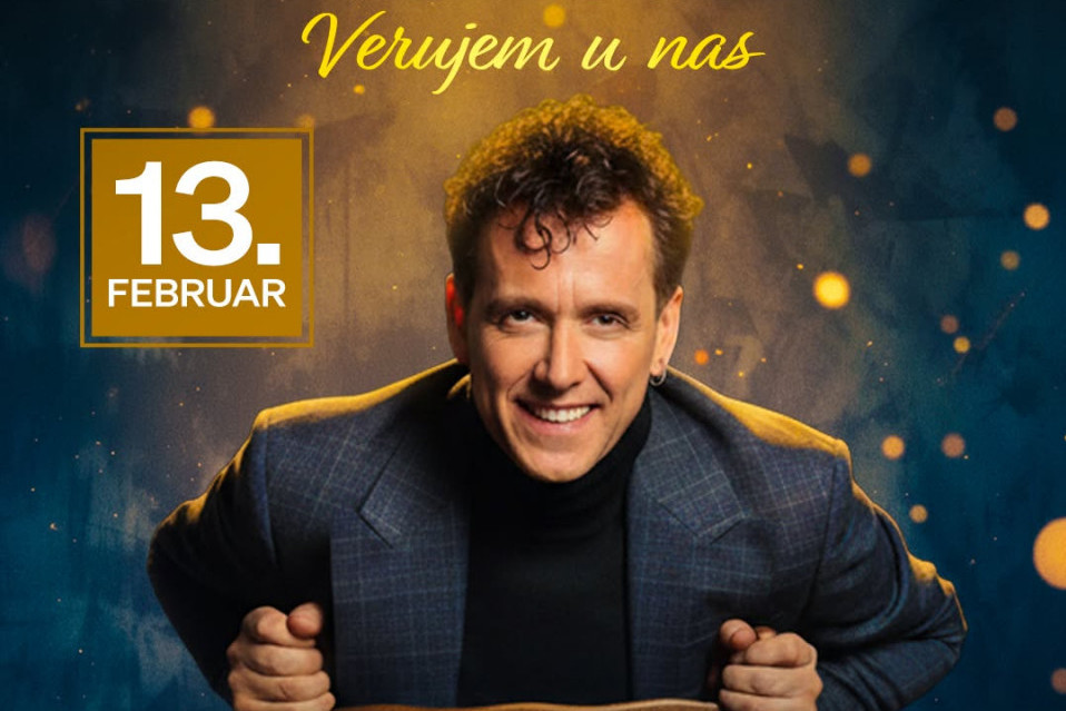 Po treći put februar provodi sa beogradskom publikom: Dženan Lončarević 13. februara u mts dvorani