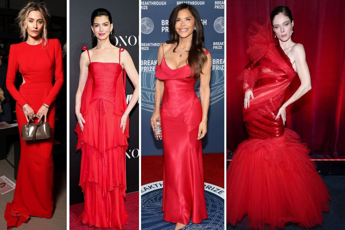Crvena vlada 2026: Poznate dame blistaju u vatrenim haljinama